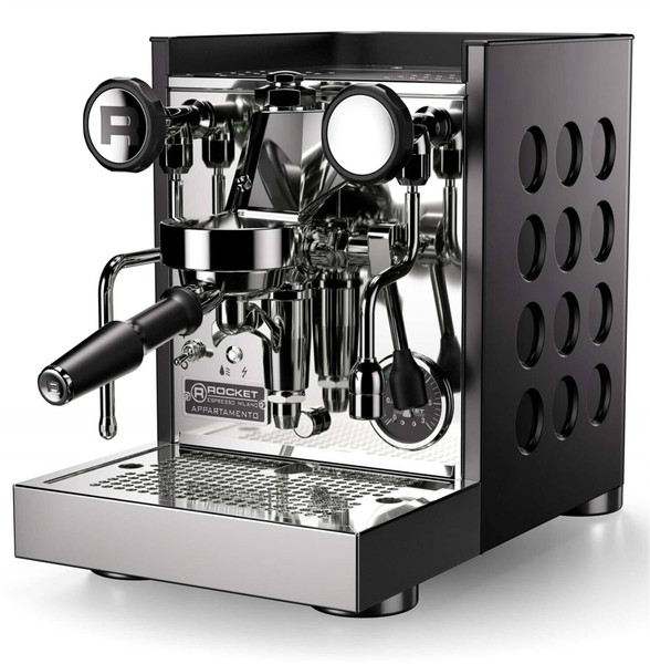 Rocket Espresso Appartamento TCA Edelstahl/Holz