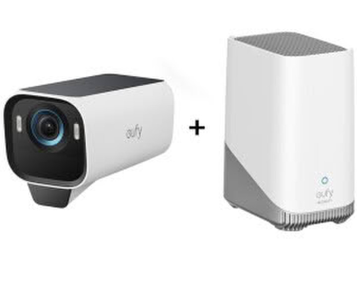 Eufy eufyCam S3 Pro Starter-Set 1+1 mit Homebase 3