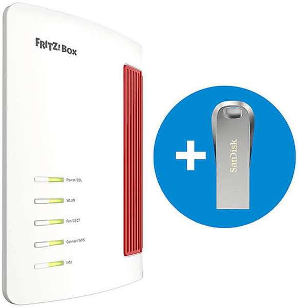 FRITZ! Box 7690 + SanDisk Ultra Luxe 64GB
