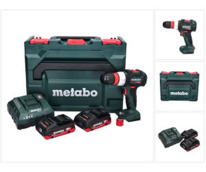 Metabo BS 18 LT BL Q (2x4,0 Ah + Ladegerät + MetaLoc)