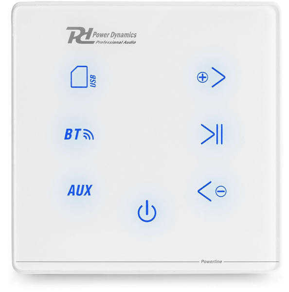 Power Dynamics Powerline A50W Einbau-Audioverstärker Bluetooth 2x25W (952.454)