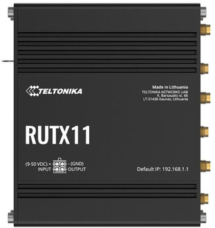 Teltonika RUTX11 4G/LTE WWAN Router, 4-Port-Switch (RUTX11300400)