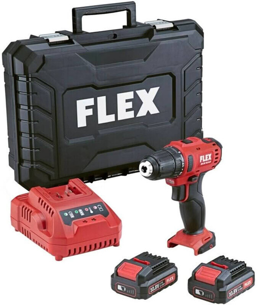 Flex-Tools DD 2 G 10.8-LD (2x 2,5 Ah + Ladegerät)