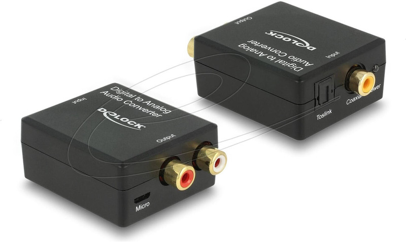 DeLock Digital-Analog-Audiowandler 63477
