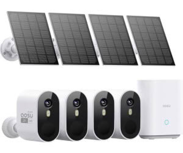 aosu WLAN IP Überwachungskamera-Set 2048 x 1536 Pixel (C7P0.WAEU04000)