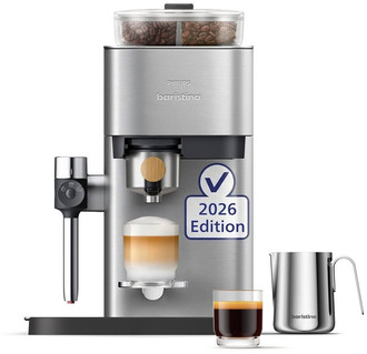 Philips Baristina Latte Plus Espressomaschine mit Mahlwerk, 16bar (BAR700/00)