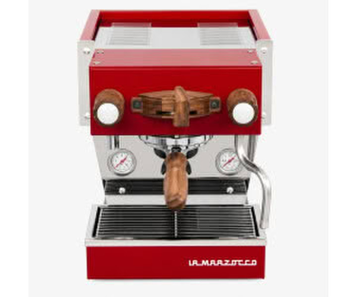 La Marzocco Linea Micra rot Nussholz