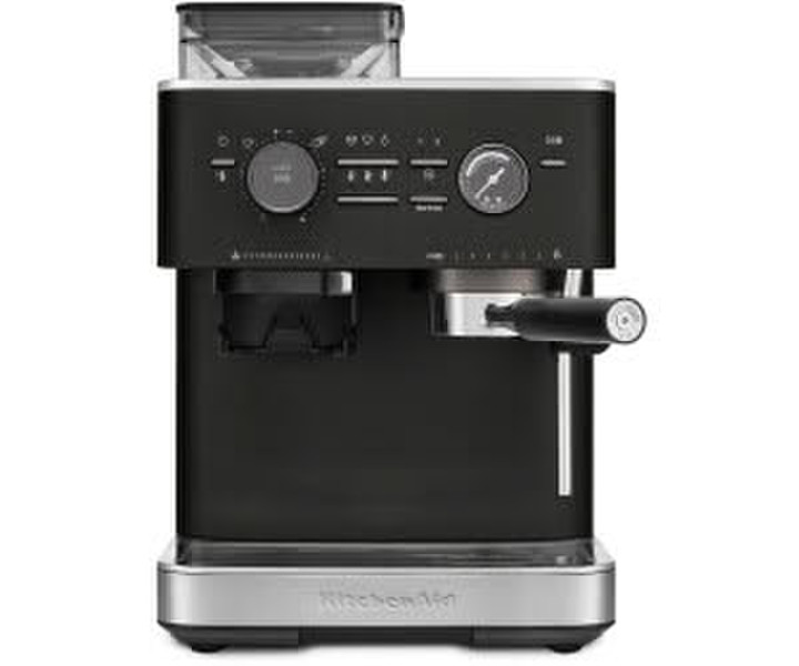 KitchenAid halbautomatische Espressomaschine 5KES6551EBK Gusseisen Schwarz