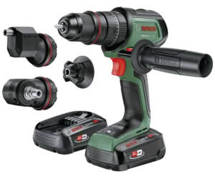 Bosch Advanced Impact 18V-80 QuickSnap (2x 2,5Ah Akku + Ladegerät + Aufsätze) (06039E2105)