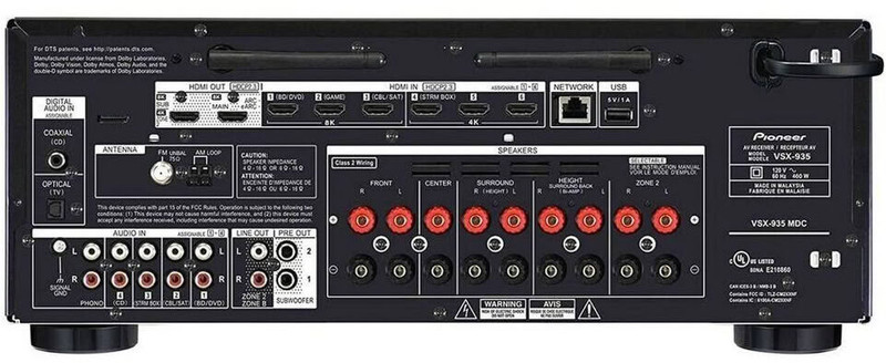 Pioneer VSX-935 schwarz