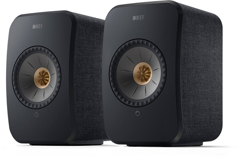 KEF LSX II Carbon Black