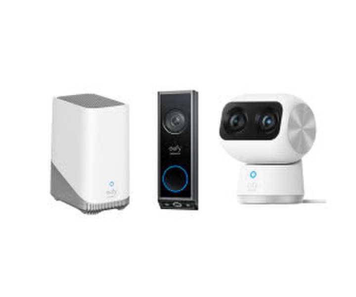 Eufy Cam S350 inkl. Video Doorbell E340 und Homebase 3