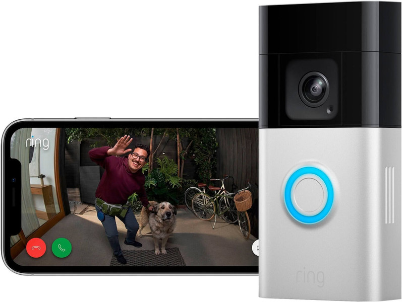 Ring Türsprechanlage mit Kamera Battery Doorbell Pro