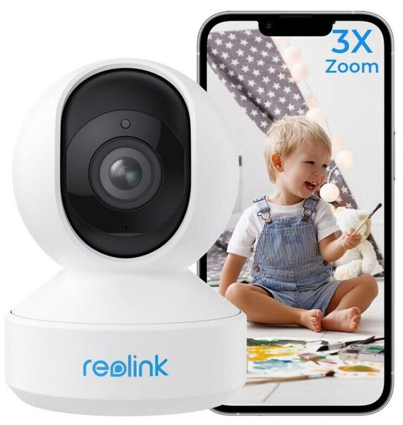 reolink E1 Zoom Überwachungskamera 5MP PTZ WLAN IP weiß