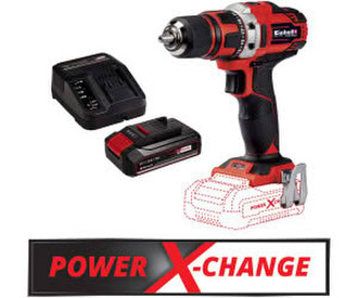 Einhell TE-CD 18/40 Li + Starter Kit 2.5 Ah Akku und Ladegerät