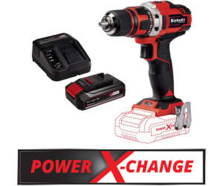 Einhell TE-CD 18/40 Li + Starter Kit 2.5 Ah Akku und Ladegerät
