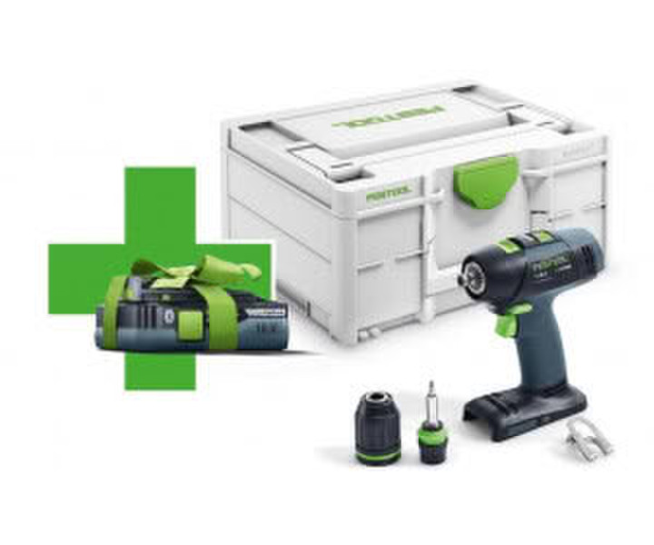 Festool T 18+3 Li-Basic 4,0 Ah Akku + Systainer 577051 ohne Ladegerät