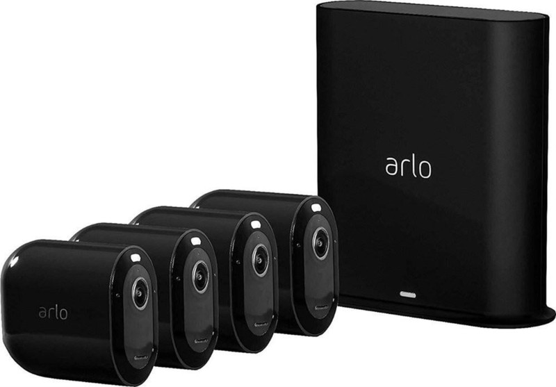 Arlo Arlo Pro 3 schwarz (4 Kameras + SmartHub)