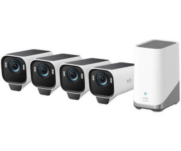 Eufy eufyCam S3 Pro Starter-Set 4+1 mit HomeBase 3