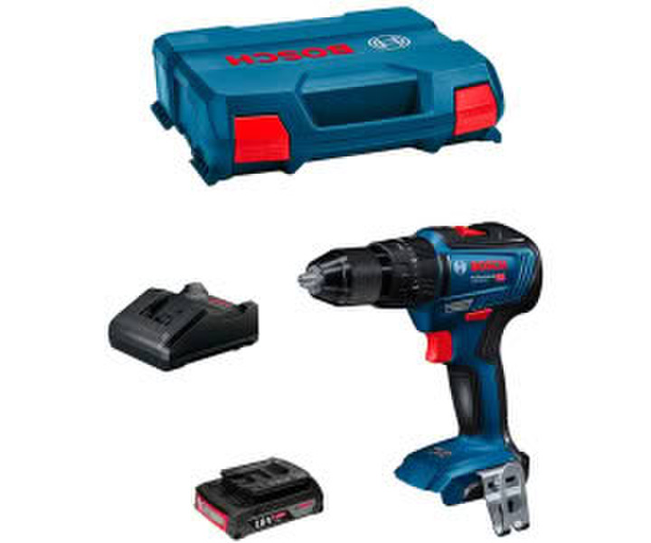Bosch GSB 18V-55 Professional (1 x 2,0 Ah + GAL18V-20 L-Case)