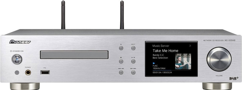 Pioneer NC-50 DAB-S silber