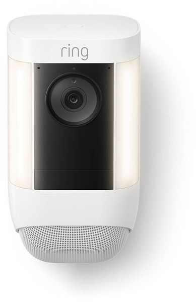 Ring Spotlight Cam Pro Battery weiß