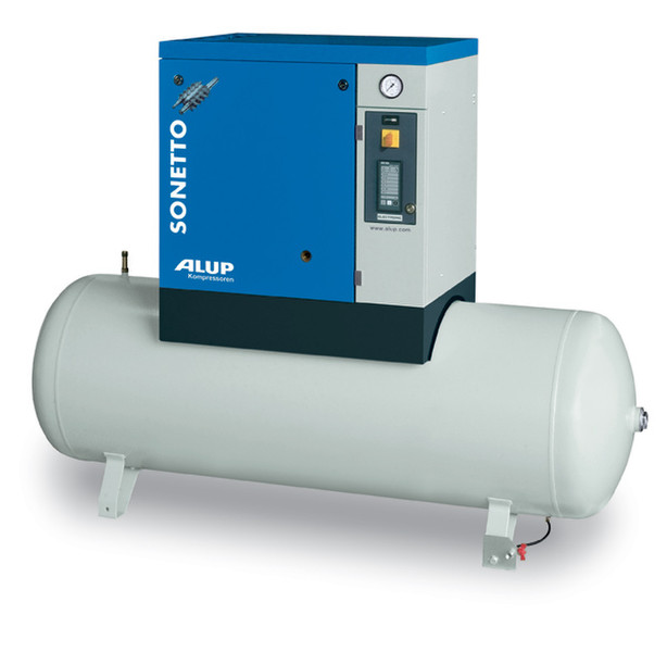 Screw compressor ALUP SONETTO 8-10 500 on the receiver for a special price!