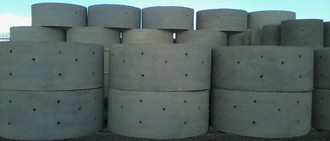 Ring of reinforced concrete COP 15.9 perforated
