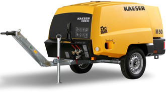 Mobile screw compressors with the SULLAIR diesel drive