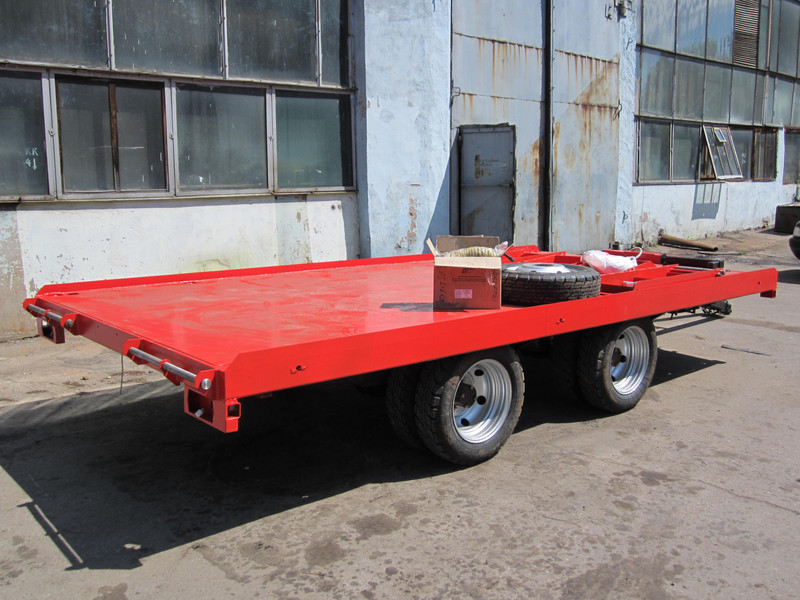 Low loader trailer to transport equipment up to 6 tons, model 9835-30