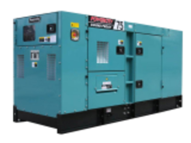 Diesel generator sets from manufacturers of famous brands.