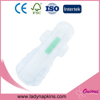 Night Time Used Extra Long 410mm Sanitary Pads for Women with Heavy Flow