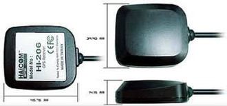 Haicom嗨-206III USB GPS接收器