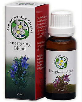 Energizing Blend - aromatherapy essential oil mixture boosts energy in a natural way