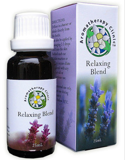 Relaxing Blend - aromatherapy essential oil mixture for relaxation