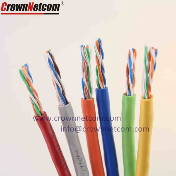 网络电缆6类UTP/FTP23AWG固裸铜6类网络电缆