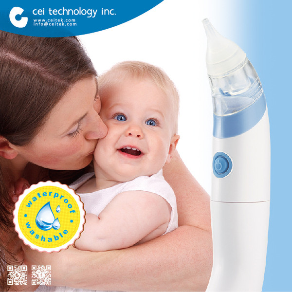 2016 Hot Sell Cheap Waterproof Baby Vacuum Nasal Aspirator