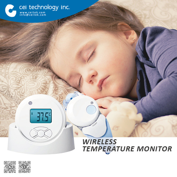 Wireless-Baby-Temperatur-Monitor