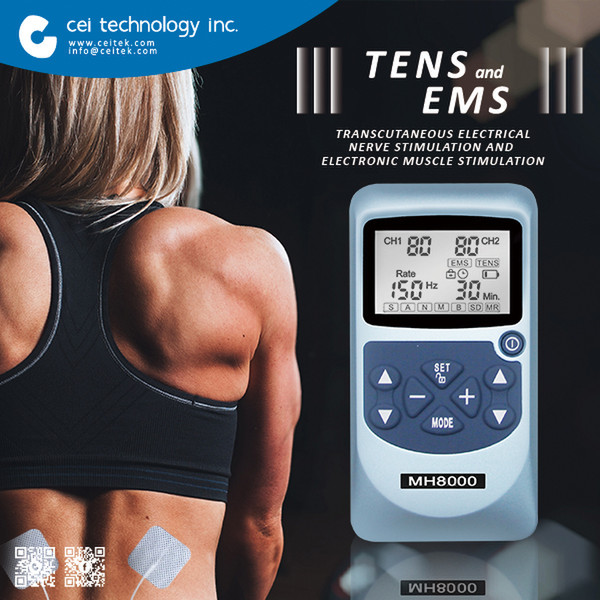 TENS EMS Combo Unit Massager Machine