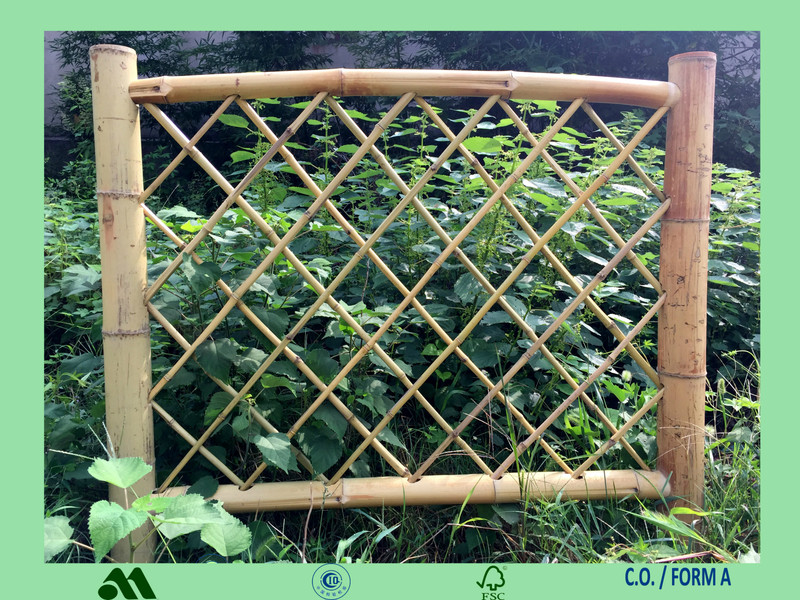 Bambus-Zaun Panel