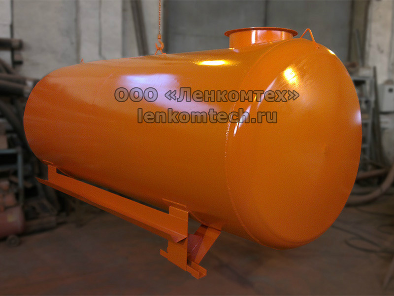 Barrel septic system. Tank vacuum