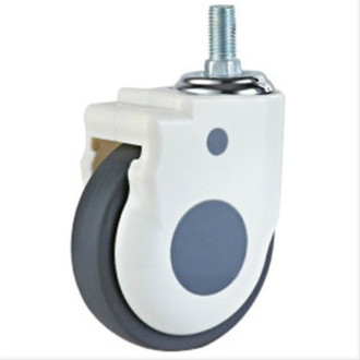 01A-03-301G-075 American Style Ball Bearing Plastic PU Medical Caster