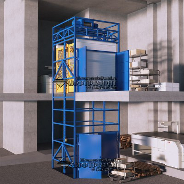 货运电梯(梯)，廉价和可靠。