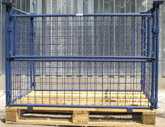 Metal mesh container