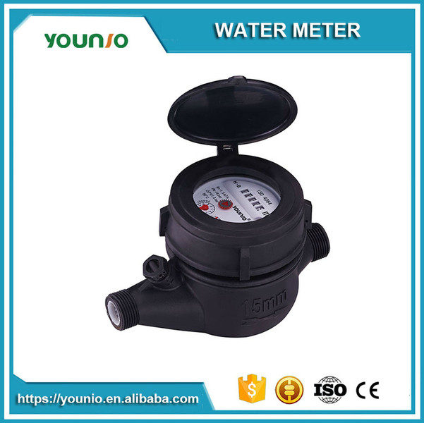 Younio Plastic Multi Jet Water Meter,Dry Type Magnetic Type