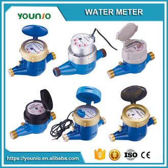 Younio Kunststoff-Multi Jet-Wasserzähler,Trockene Art Baylan Wasserzähler