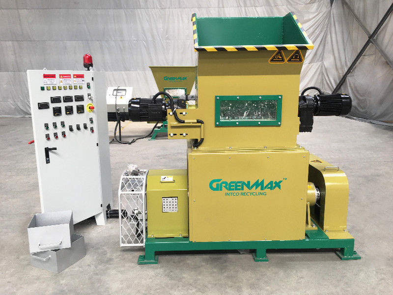 Efficient styrofoam densifier GreenMax Mars C100