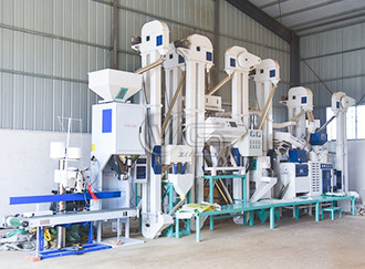 Modern 20T/D Rice Mill Plant for Sale