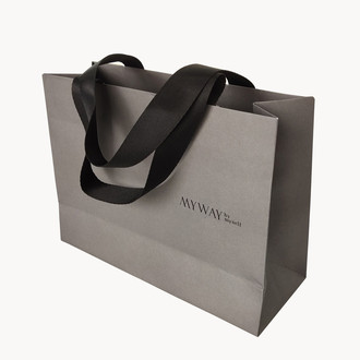 Custom Printed Paper Shopping Bag for Garment