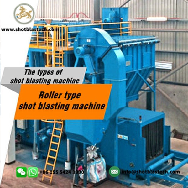 shot blasting machine for marble surface